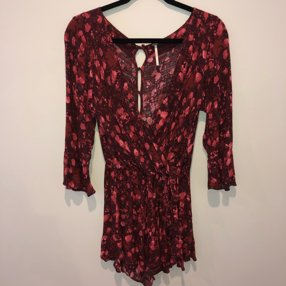 Free people romper size small